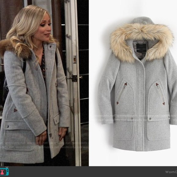 J.Crew | chateau parka in Italian stadium-cloth Gray - Picture 11 of 17